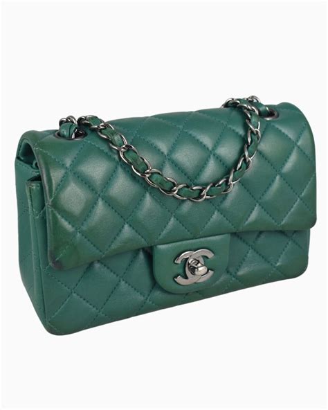 bolsa chanel verde|bolsa chanel original.